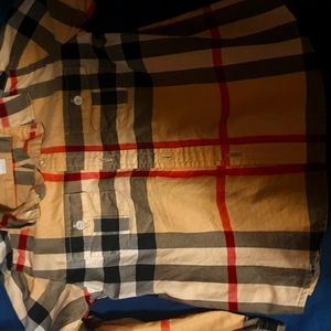 2t burberry shirt